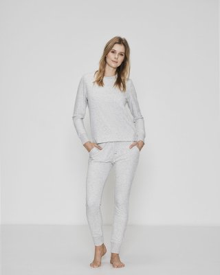 Sweatpants |  Bambusviskose | Lys grå