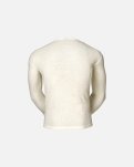 Langærmet t-shirt "wool" | 100% merino uld | Hvid -JBS