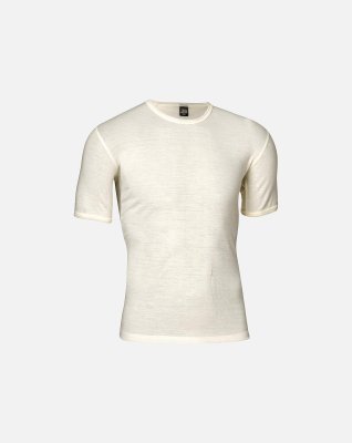 T-shirt "wool" | 100% merino uld | Hvid -JBS