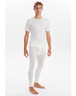 T-shirt "wool" | 100% merino uld | Hvid -JBS