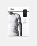 T-shirt "classic o-neck" | 100% bomuld | Sort -JBS