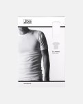 T-shirt "classic o-neck" | 100% bomuld | Hvid -JBS