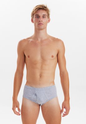 Briefs m. gylp "original" | 100% bomuld | Grå