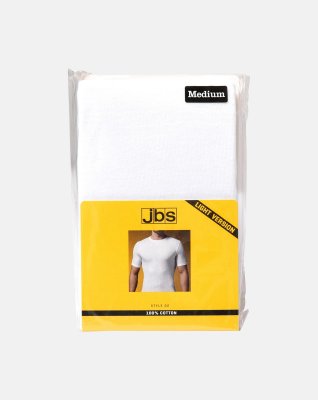 T-shirt "o-neck light" | 100% bomuld | Hvid -JBS