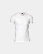 "Black or white" t-shirt v-neck | Bomuld | Hvid - JBS