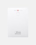 "Black or white" t-shirt v-neck | Bomuld | Hvid -JBS