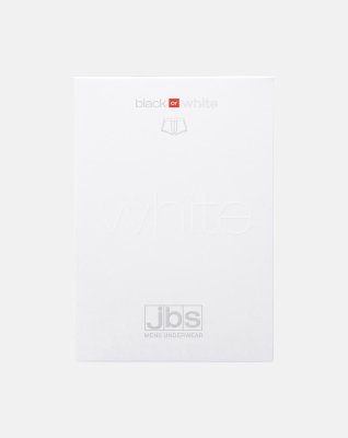 "Black or white" trunk | Bomuld | Hvid -JBS
