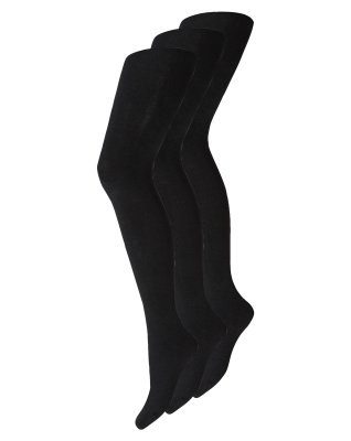 Strømpebukser "thermo" 3-pak | 120 denier | Sort -Decoy