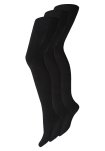 Strømpebukser "thermo" 3-pak | 120 denier | Sort -Decoy