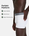 Tights | 2-pak | Økologisk bambusviskose | Hvid -JBS x Mads Nørgaard