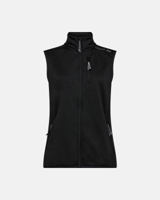 Fleece vest | Polyester | Sort