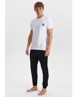 T-shirt o-neck | 100% økologisk bomuld | Hvid -JBS of Denmark Men