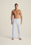 Pyjamasbukser | Bambusviskose | Blå stribet -JBS of Denmark Men