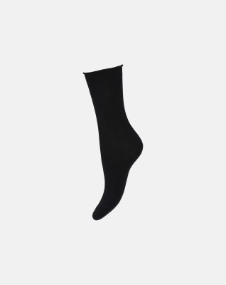Ankelstrømper 5-pak | Bambusviskose | Sort -Decoy