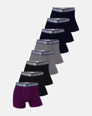 Tights "basic" 8-pak | Bomuld | Multifarvet -CR7