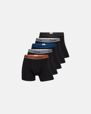 Tights i gaveæske | 5-pak | Økologisk bambusviskose | Sort -JBS x Mads Nørgaard