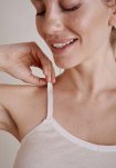 Stroptop | 100% uld | Ivory -JBS of Denmark Women