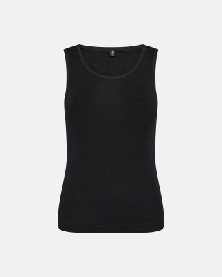 Tanktop | 100% uld | Sort