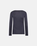 Langærmet t-shirt | 100% uld | Grå -JBS of Denmark Women
