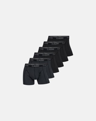 Tights 6-pak | Bomuld | Grå -Claudio