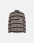 Skjorte "flannel" | 100% bomuld | Navy -Resteröds