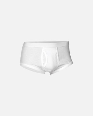 Briefs m. gylp "original" | 100% bomuld | Hvid