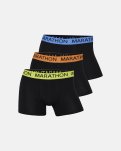 Tights "kids" 3-pak | Bambusviskose | Sort -Marathon Kids