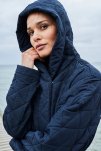 Badekåbe til vinterbadere | fleece | Navy -JBS of Denmark Women