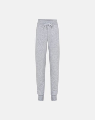 Sweatpants | Økologisk bomuld | Grå melange -Claudio