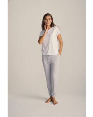Jersey pants | Bambusviskose | Grå -JBS of Denmark Women