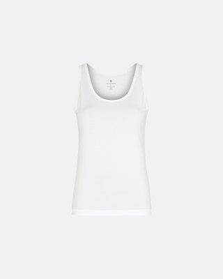 Tanktop |  Bambusviskose | Hvid