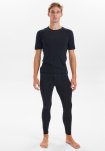 T-shirt "wool"  | 100% merino uld | Sort -JBS