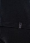 T-shirt "wool"  | 100% merino uld | Sort -JBS