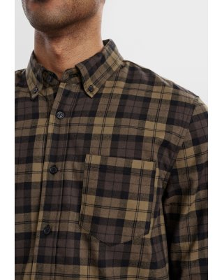 Skjorte "flannel" | 100% bomuld | Multifarvet -Resteröds