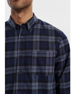 Skjorte "flannel" | 100% bomuld | Multifarvet -Resteröds