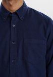 Skjorte "flannel" | 100% bomuld | Navy -Resteröds