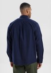 Skjorte "flannel" | 100% bomuld | Navy -Resteröds
