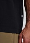 Oversize t-shirt | 100% bomuld | Sort -Resteröds