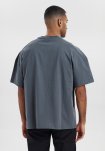 Oversize t-shirt | 100% bomuld | Grå -Resteröds