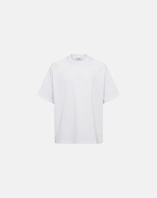 Oversize t-shirt | 100% bomuld | Hvid -Resteröds