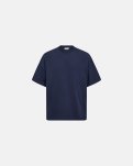 Oversize t-shirt | 100% bomuld | Navy -Resteröds