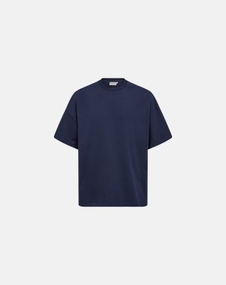Oversize t-shirt, 100% bomuld, Navy
