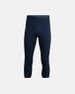 Long johns m. gylp "3/4 længde" | 100% økologisk bomuld | Navy - Dovre