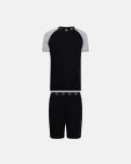 Pyjamas m. shorts | 100% bomuld | Sort -CR7