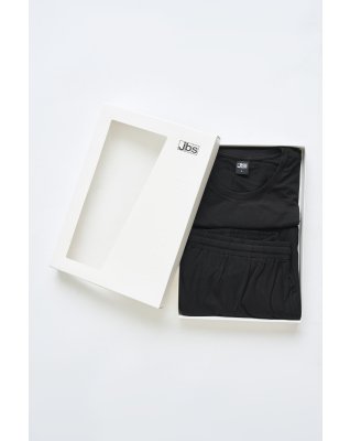 Pyjamas "jersey" | Bambusviskose | Sort -JBS