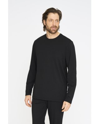 Pyjamas "jersey" | Bambusviskose | Sort -JBS