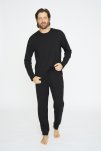 Pyjamas "jersey" | Bambusviskose | Sort -JBS