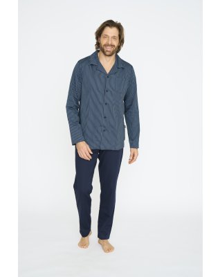 Pyjamas, 100% vævet bomuld, Multifarvet