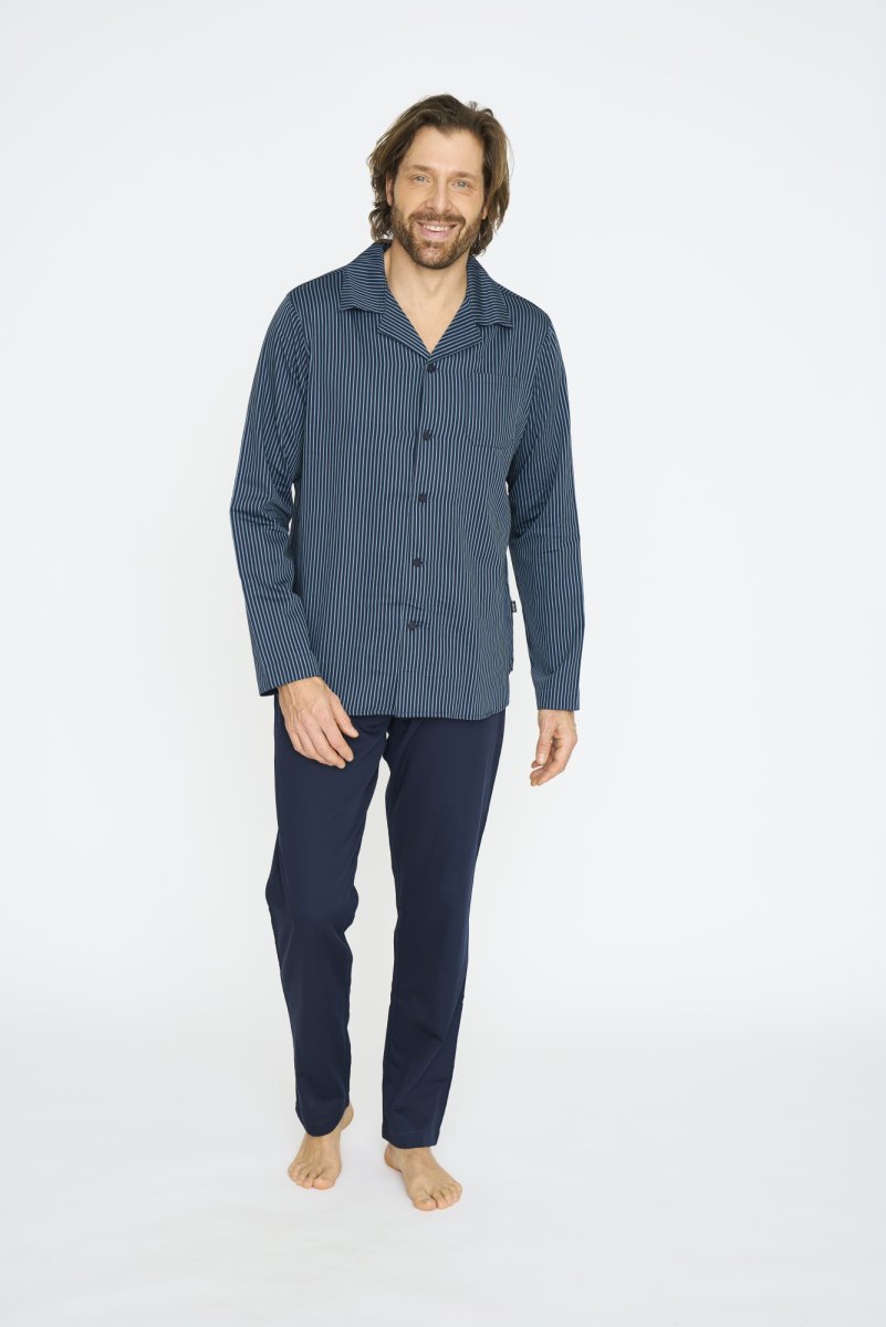 JBS Pyjamas | 100% vævet bomuld | Multifarvet - S