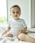 Kortærmet body | 4-pak | Bambusviskose | Hvid -JBS of Denmark Kids